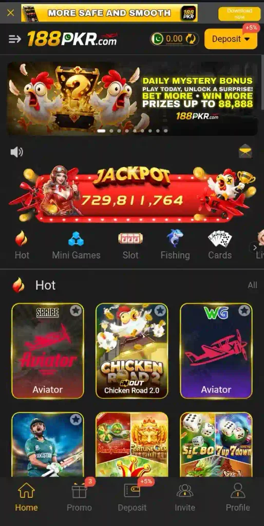 188 PKR Game Download