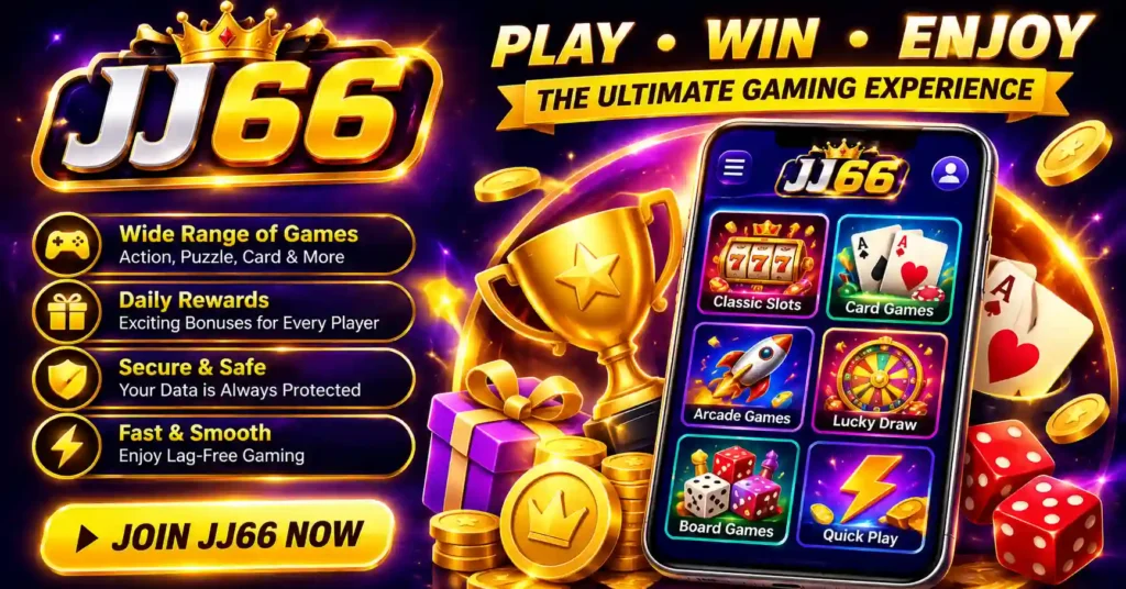 JJ66 Game Download APK | Best Earning App In Pakistan 2k26 2